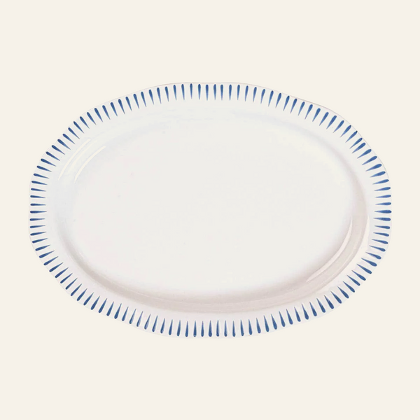 Photo of the Sitio Stripe | Serving Platter ensemble.