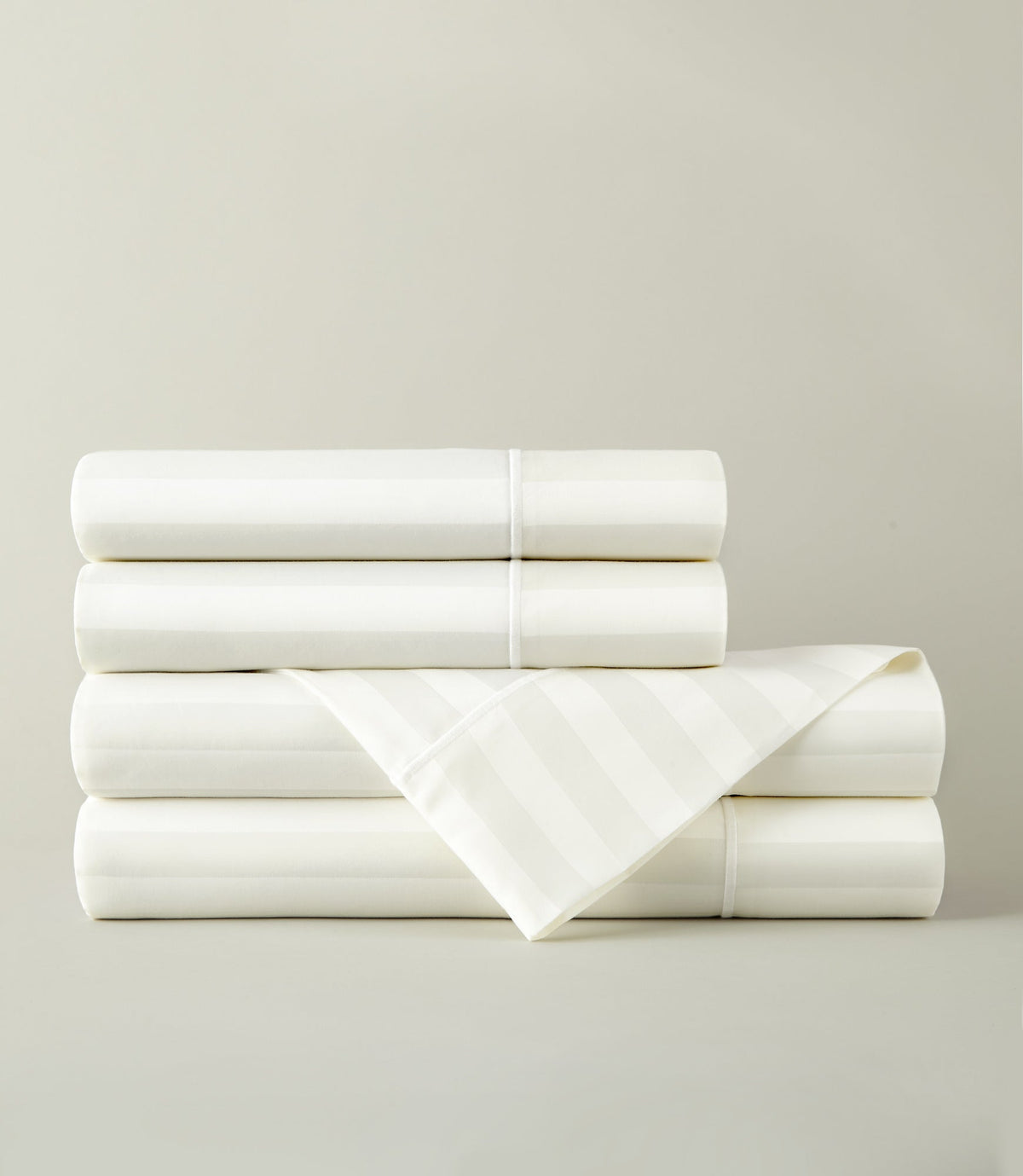 Striped Pattern Sheet Set Soprano Stripe | Sheet Set – Linen Society