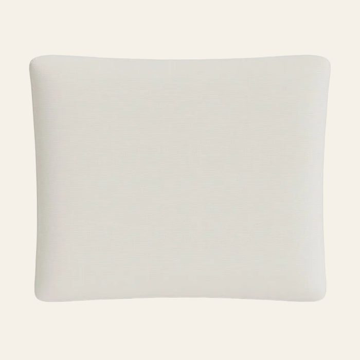 Photo of the Strata | Box Pillow ensemble.