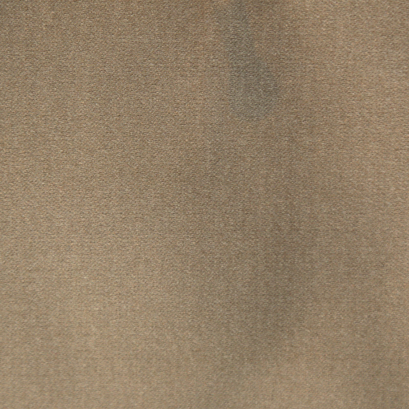 Close-up of Ann Gish Duchess pillow fabric in taupe with subtle sheen and fine weave texture.