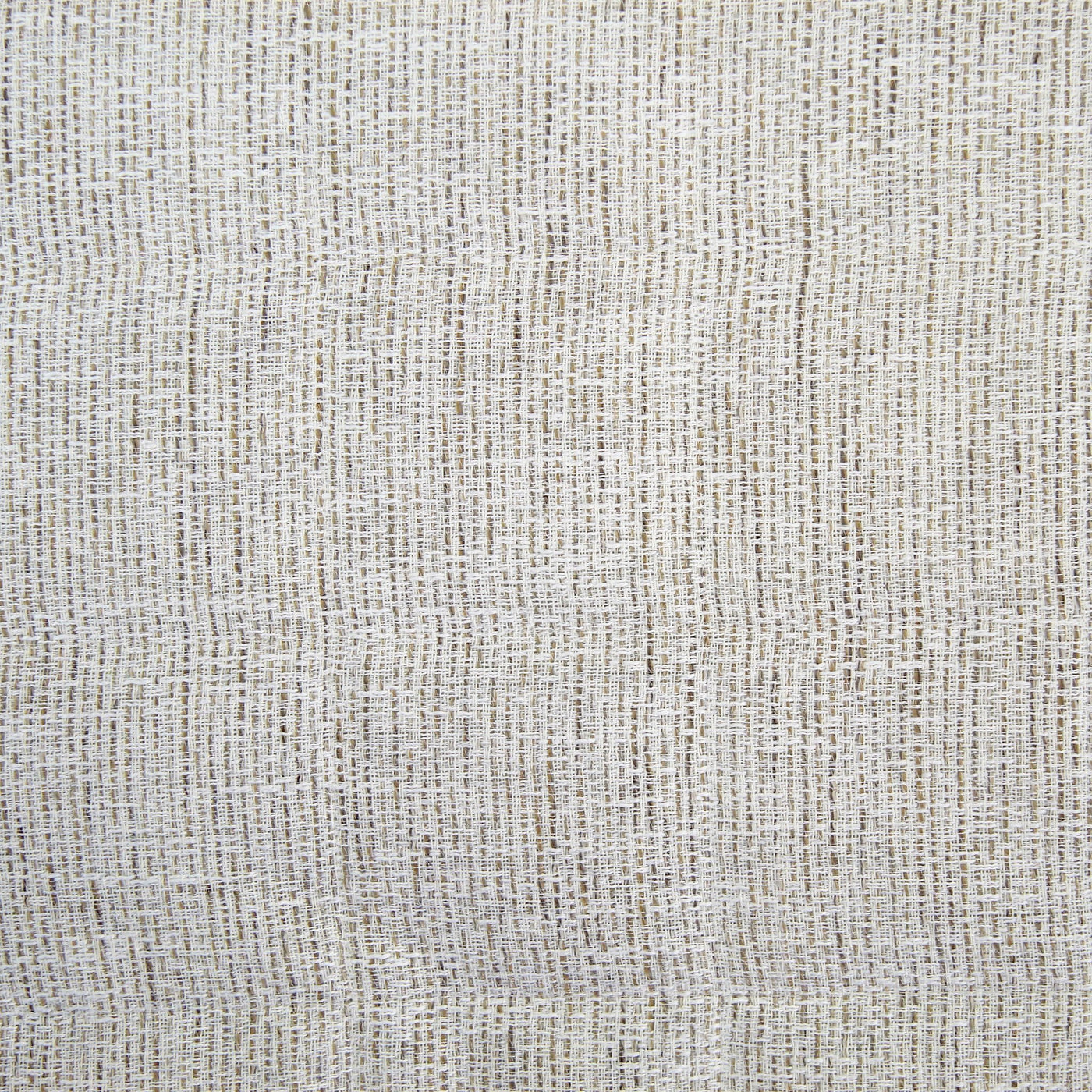Close-up of Ann Gish Macau duvet cover showing ivory and gold woven texture detail.