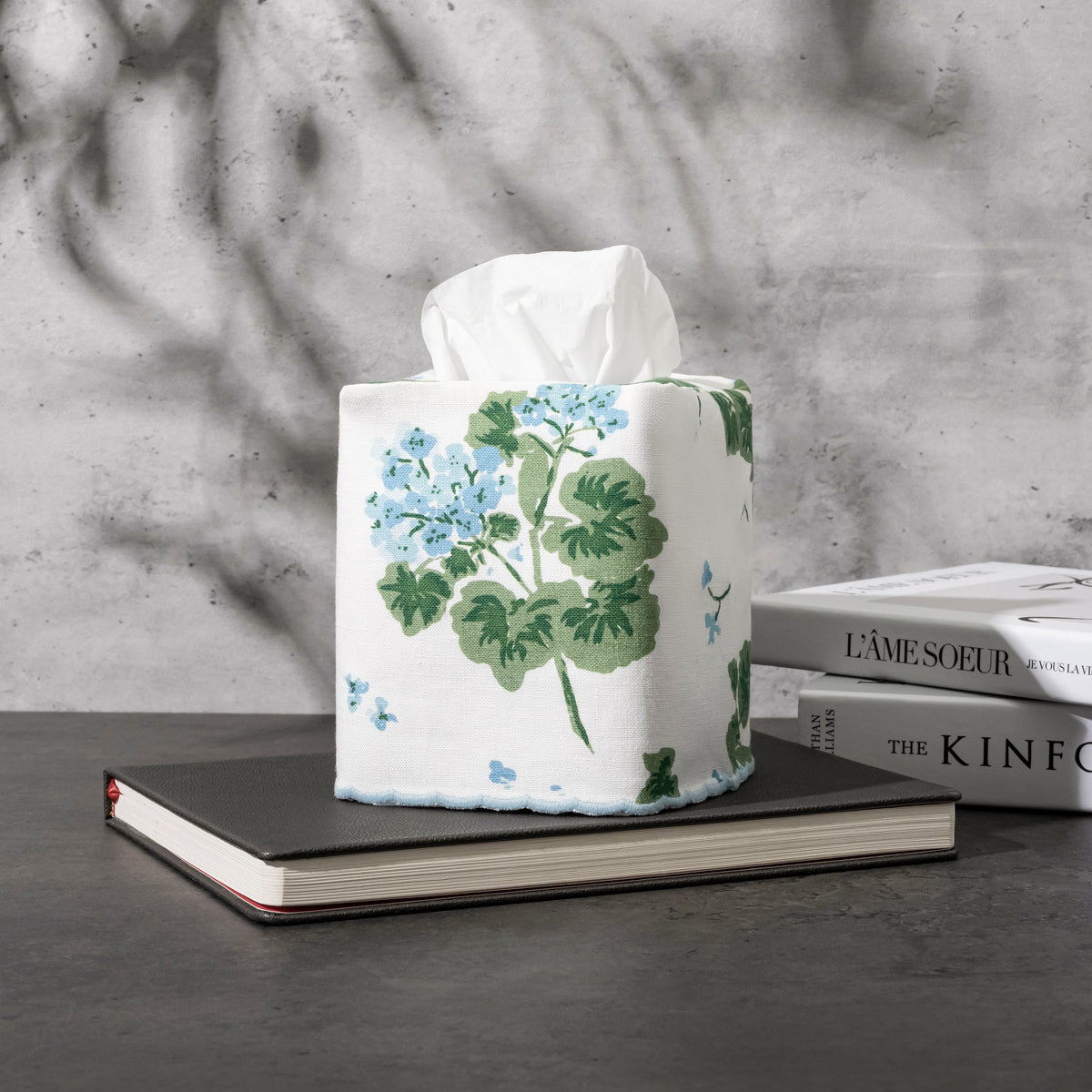 Geranium Linen | Tissue Box Cover