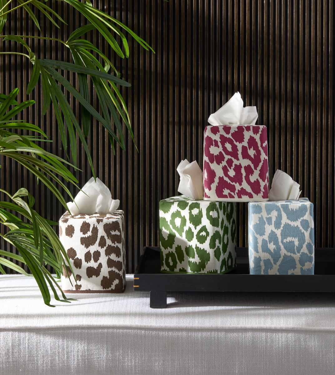 Iconic Leopard | Tissue Box Cover