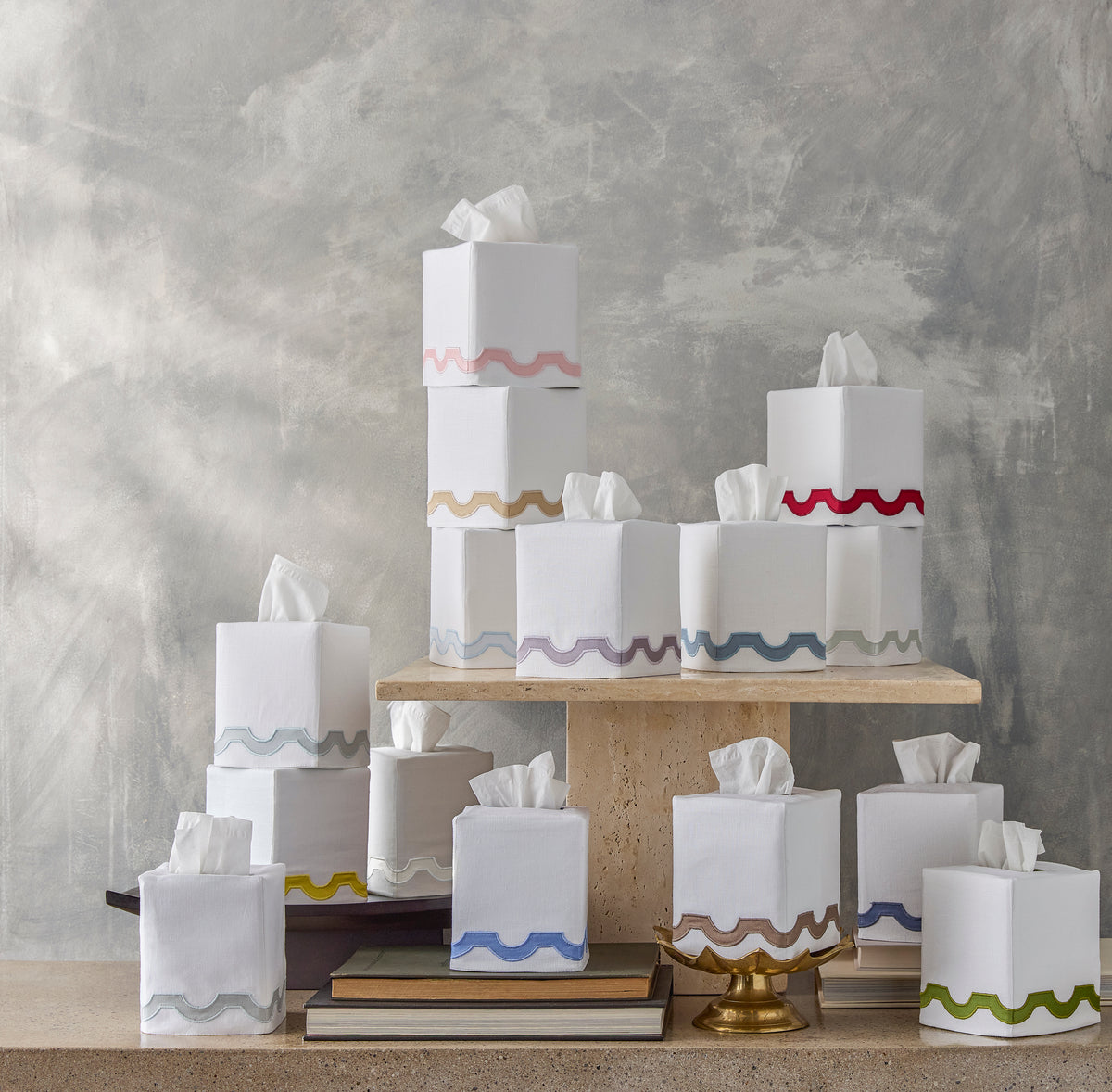 Mirasol | Linen Tissue Box Cover