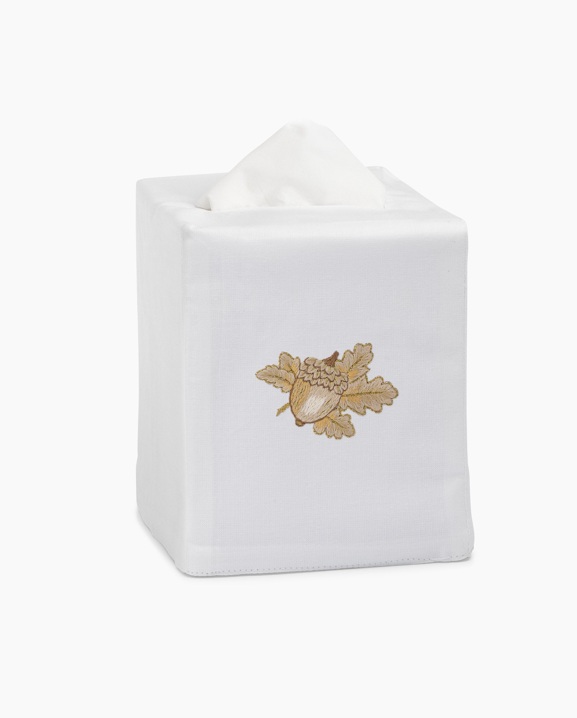 Henry Handwork Acorn Tissue Box Cover - Thumbnail 2
