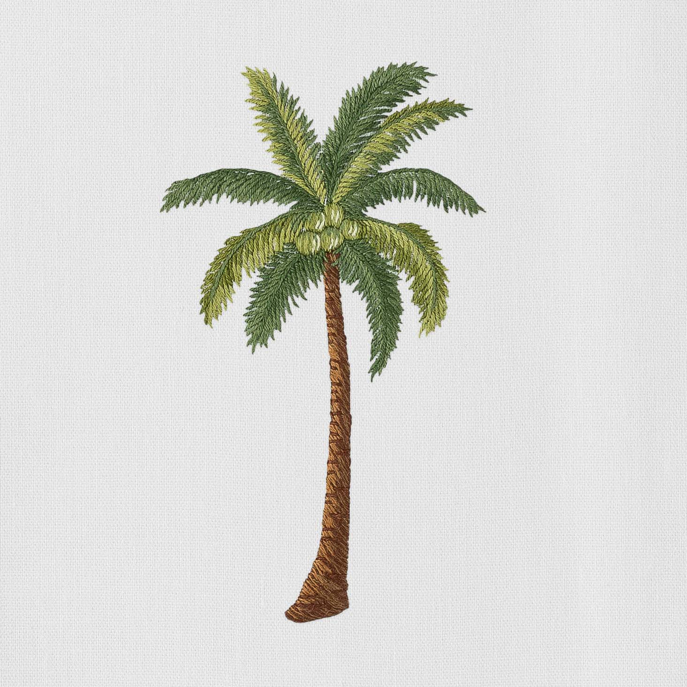 Palm Tree Modern Hand Towel