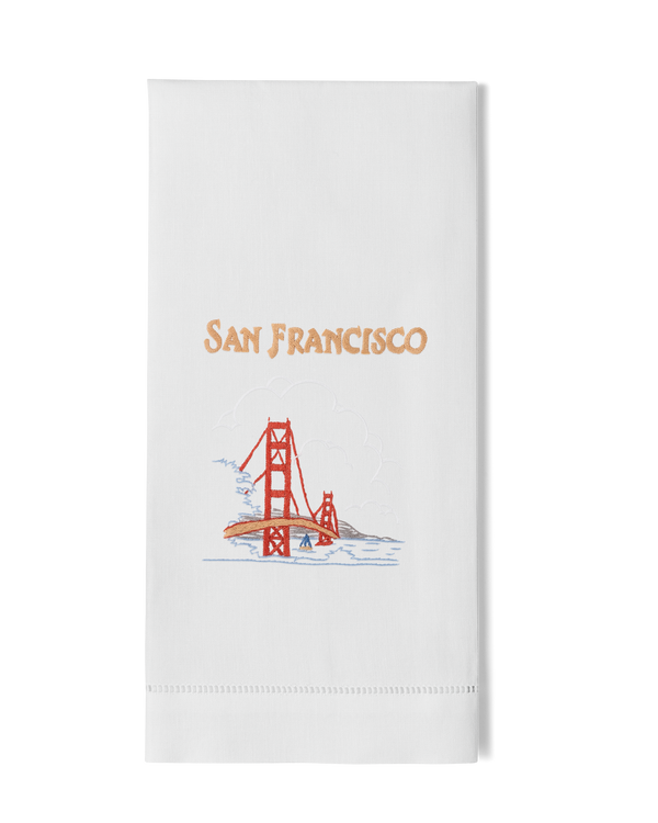 Photo of the San Francisco Hand Towel ensemble.