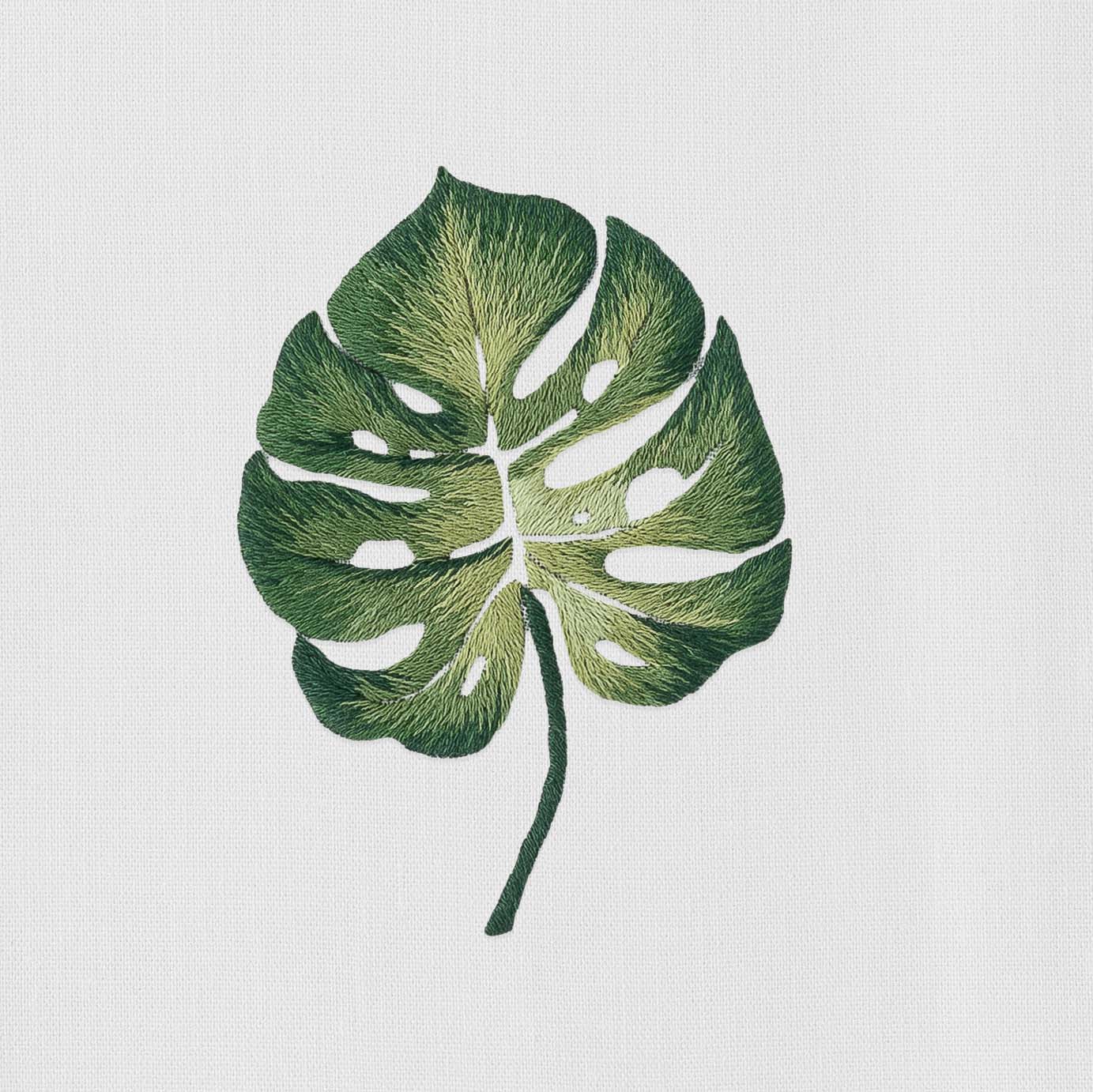 Tropical Leaf Hand Towel