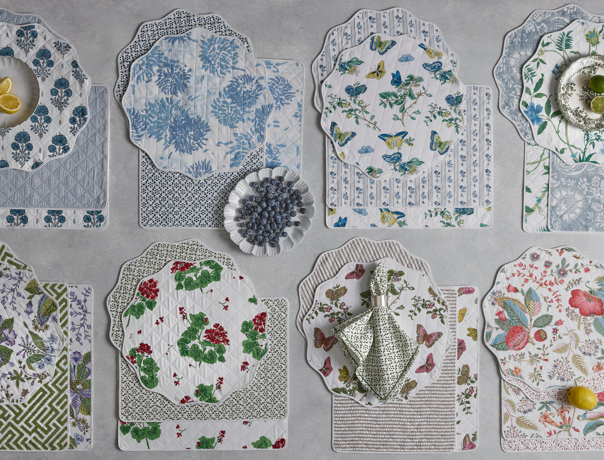 Quilted Reversible Placemat Set
