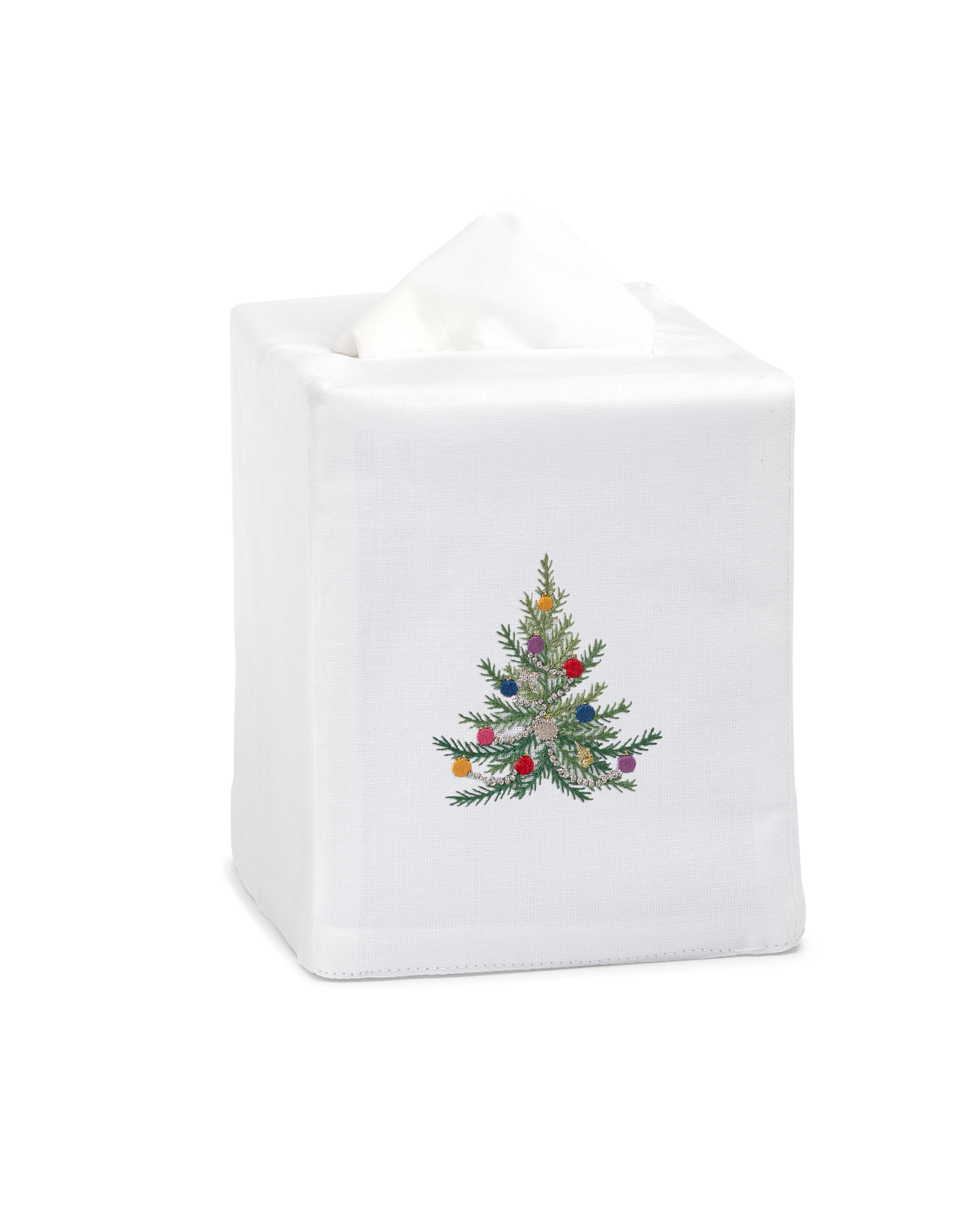 Holiday Tree Tissue Box Cover