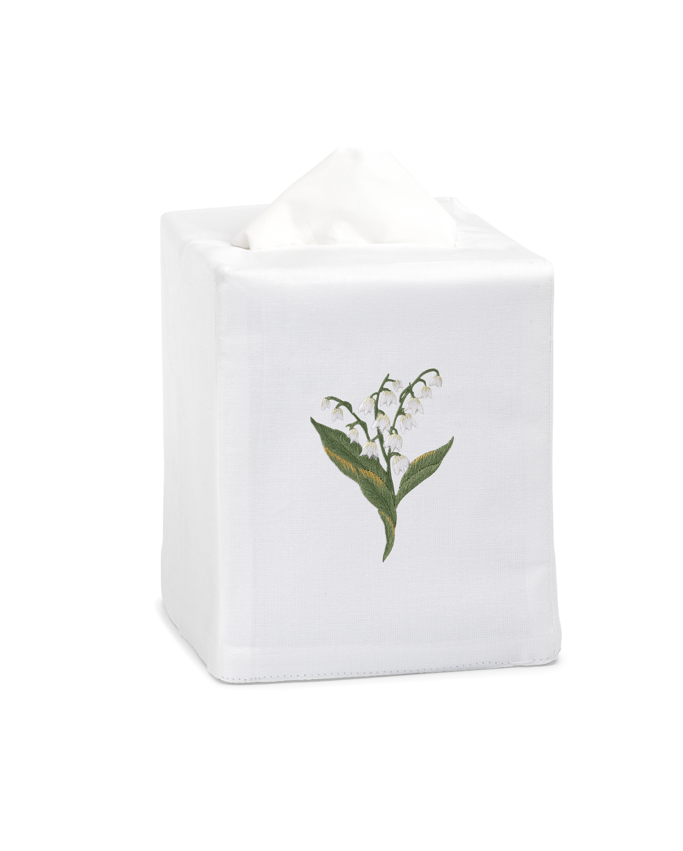 Lily of the Valley Botanical Tissue Box Cover