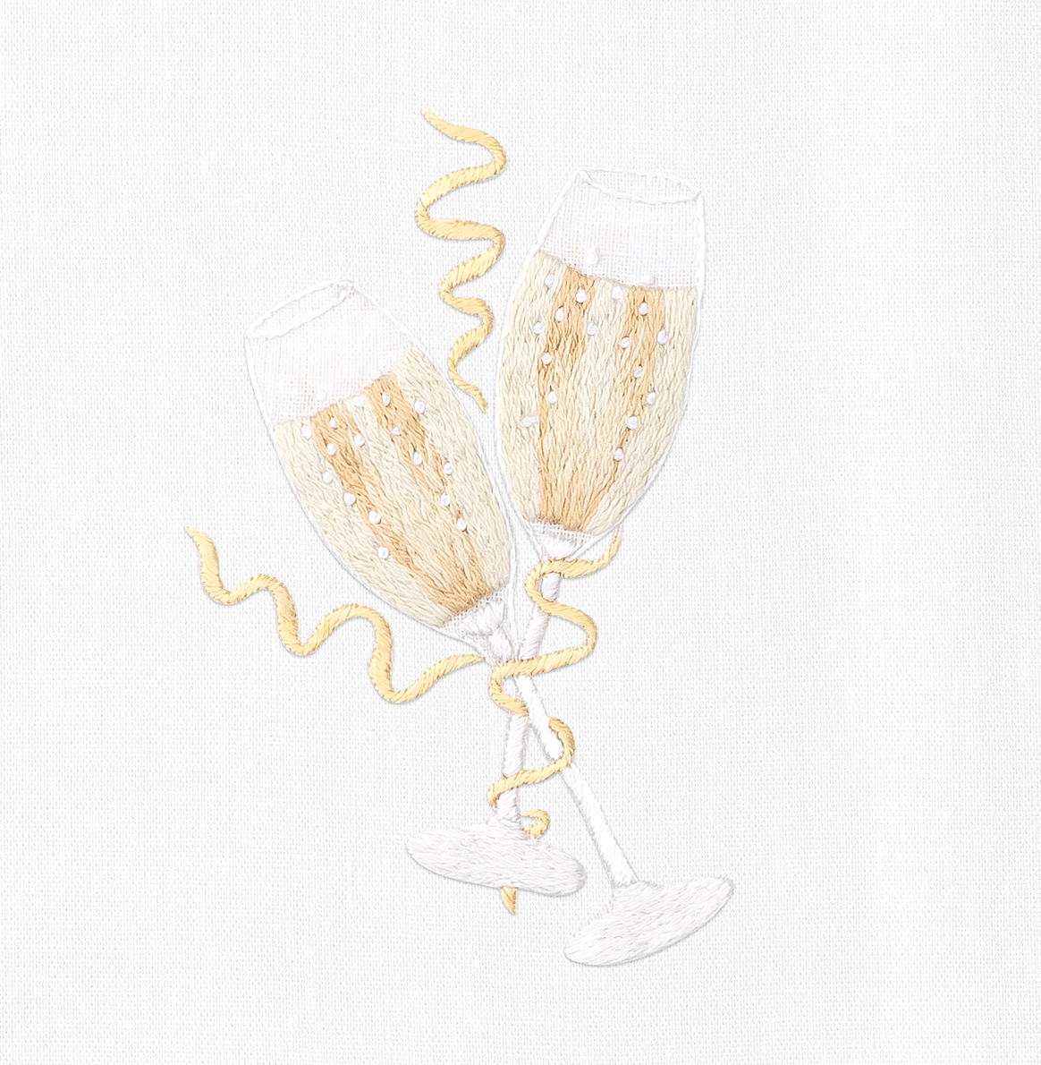Champagne Celebration Hand Towel