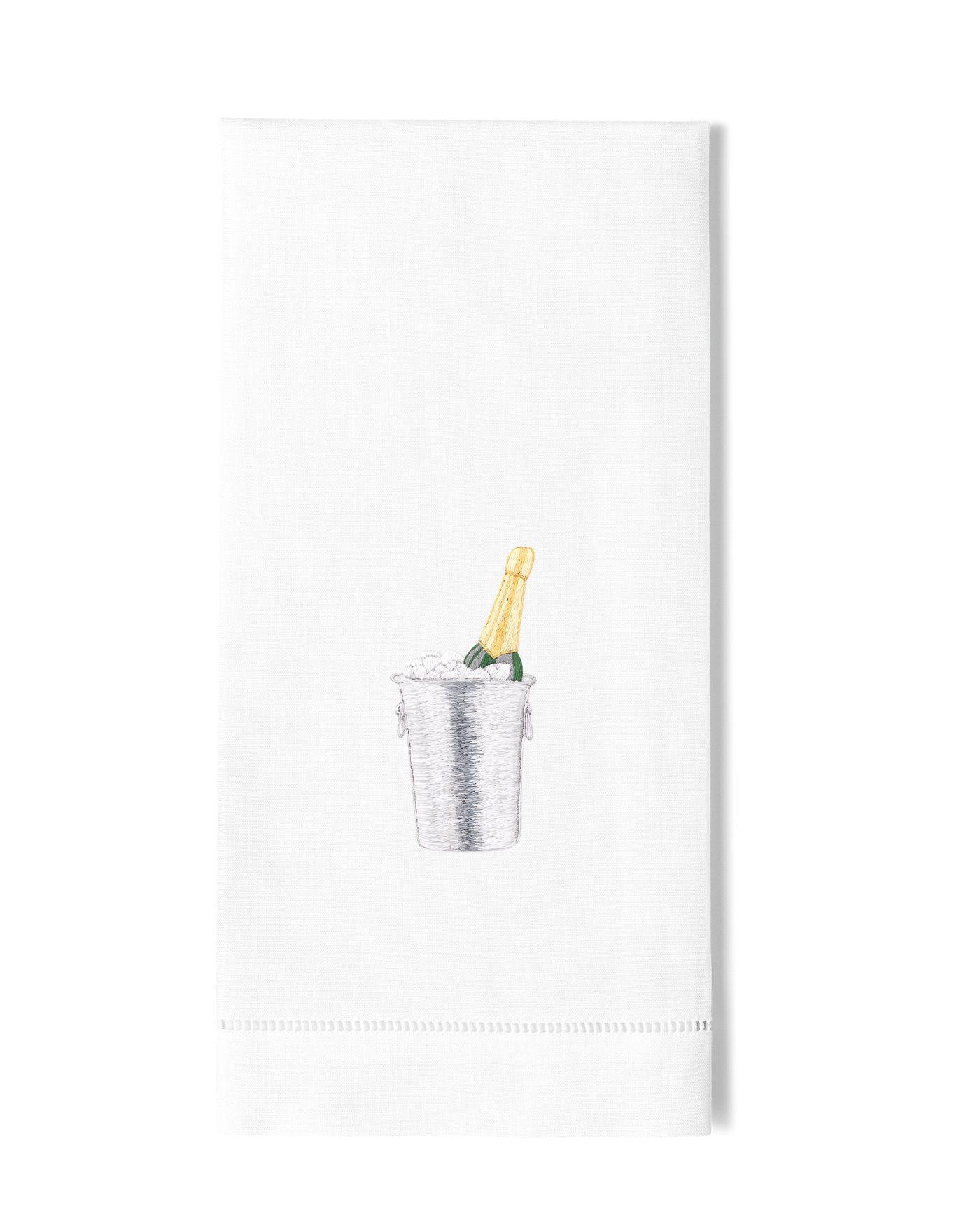Champagne On Ice Hand Towel