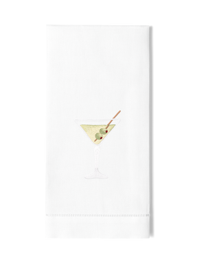 Photo of the Dirty Martini Hand Towel ensemble.