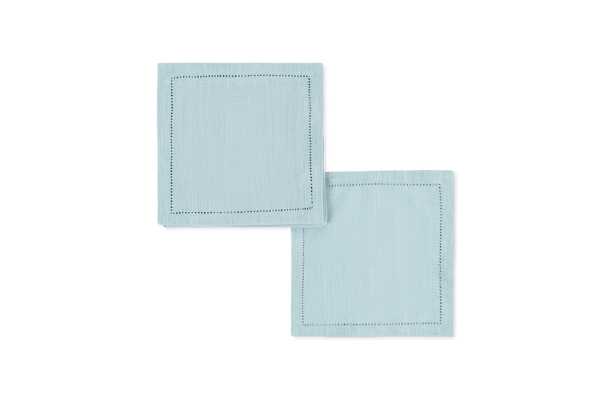 Photo of the Valentina Hemstitch | Cocktail Napkin Set ensemble.