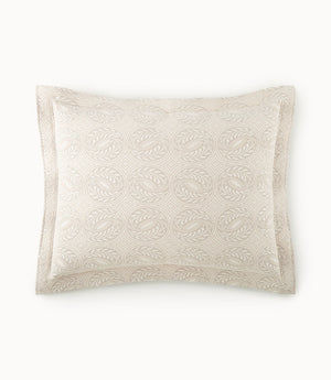 Photo of the Vienna Matelasse | Pillow Sham ensemble.