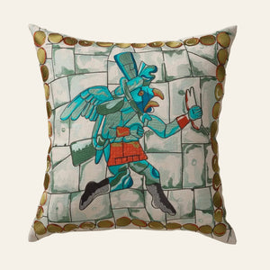 Photo of the Winged | Runner Pillow ensemble.