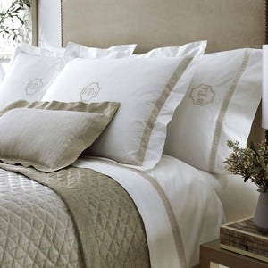 Photo of the Alina | Quilted Coverlet & Euro Set ensemble.