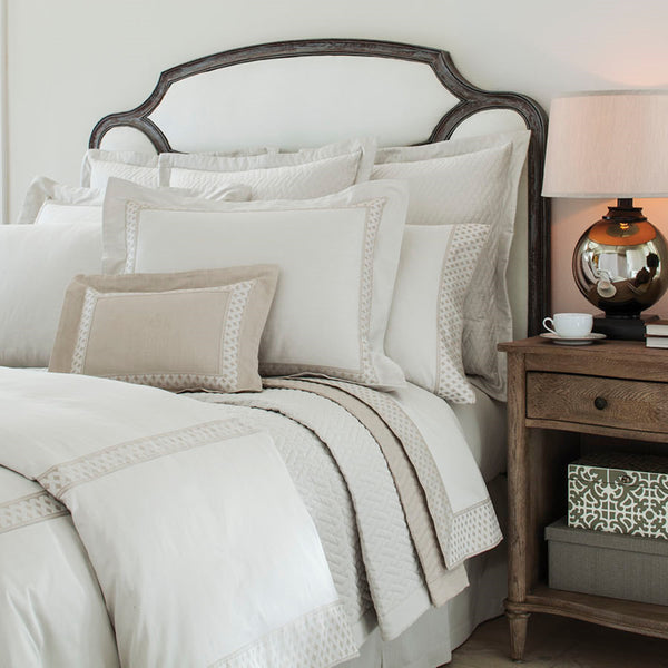 Photo of the Ara | Quilted Coverlet Set ensemble.