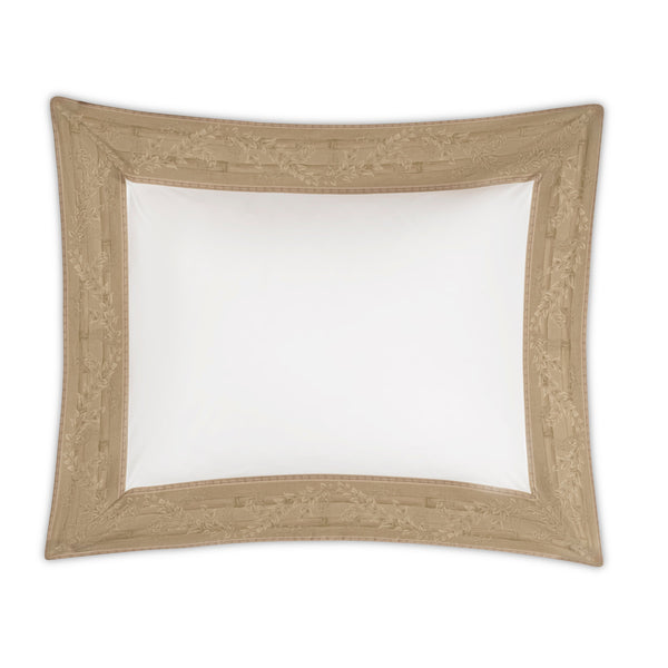 Photo of the Bamboo (Border) | Pillow Sham Set ensemble.