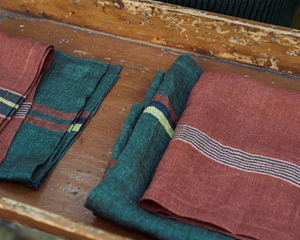 Photo of the The Banff Napkin ensemble.