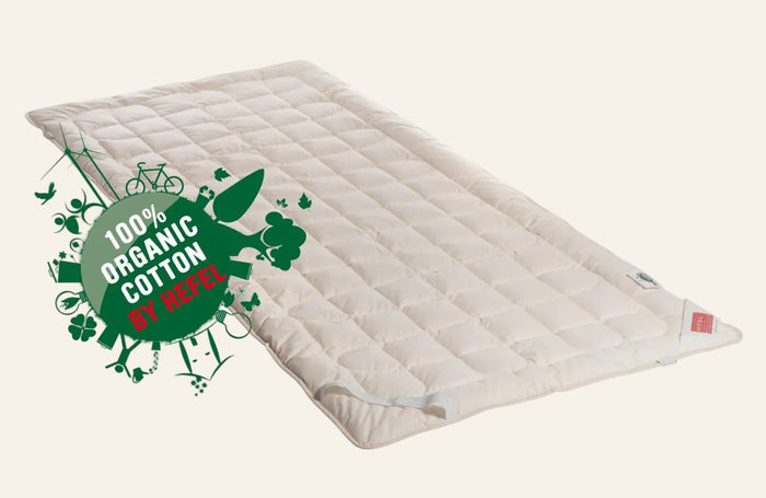 Photo of the Bio-Timber | Mattress Pad ensemble.