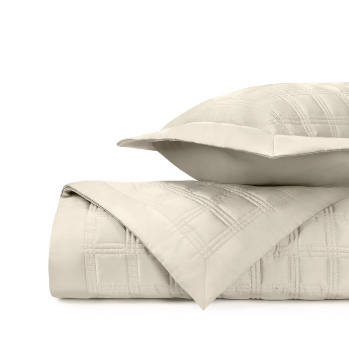 Photo of the Block | Quilted Coverlet & Euro Set ensemble.