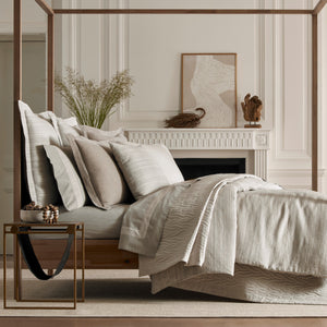 Photo of the Boheme | Quilted Coverlet & Euro Set ensemble.