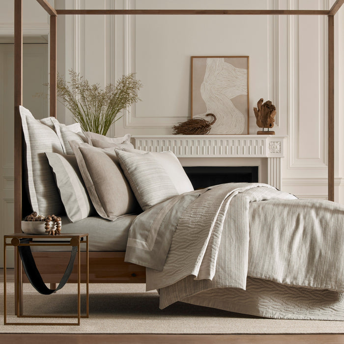 Photo of the Boheme | Quilted Coverlet & Euro Set ensemble.
