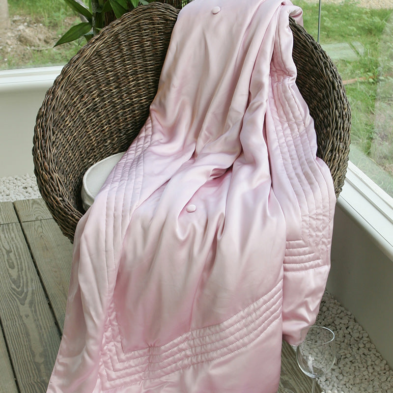 classic silver throw