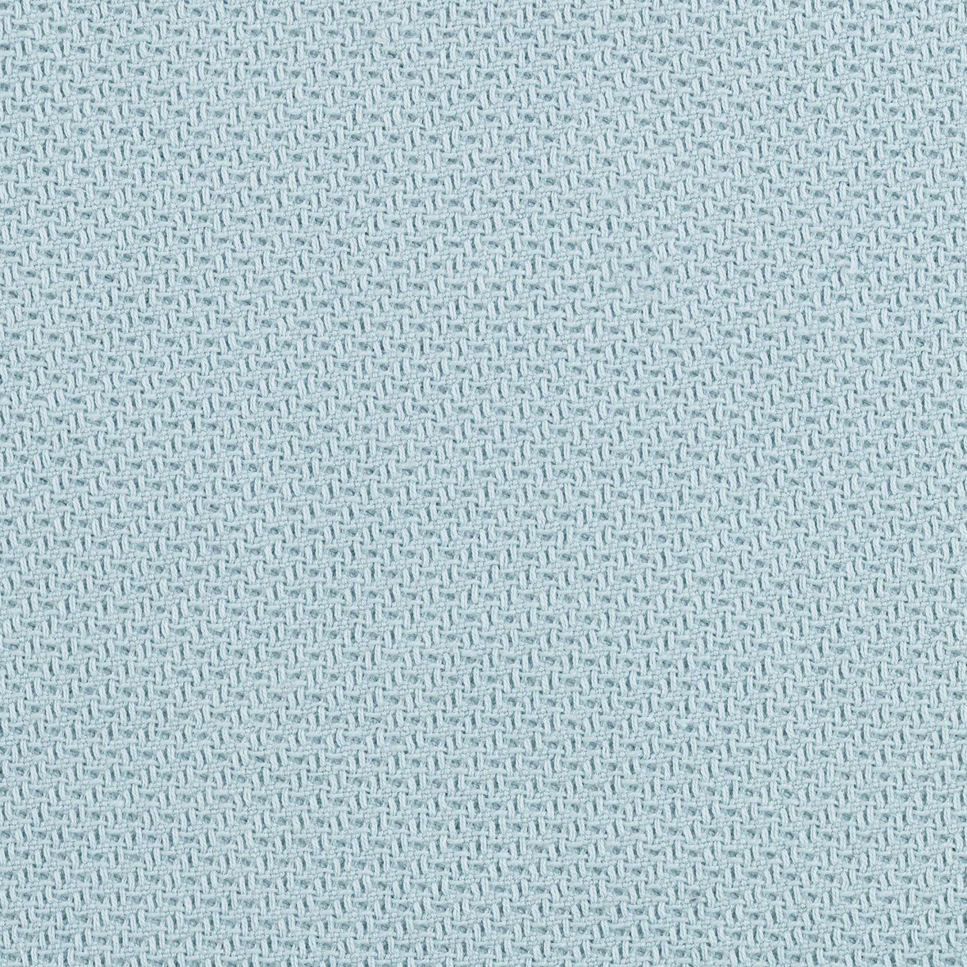 Close-up of Home Treasures Comporta fabric in powder blue woven texture.