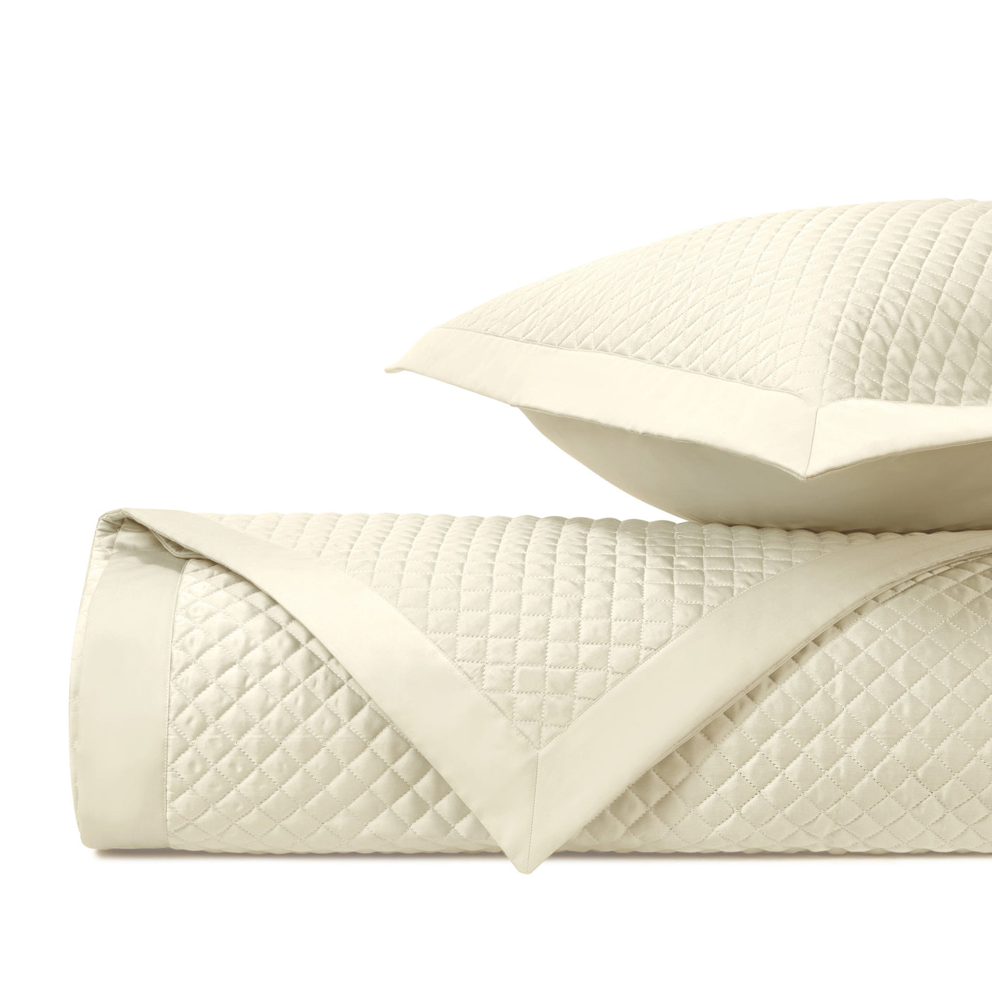 Diamond | Quilted Coverlet (Euro) Set