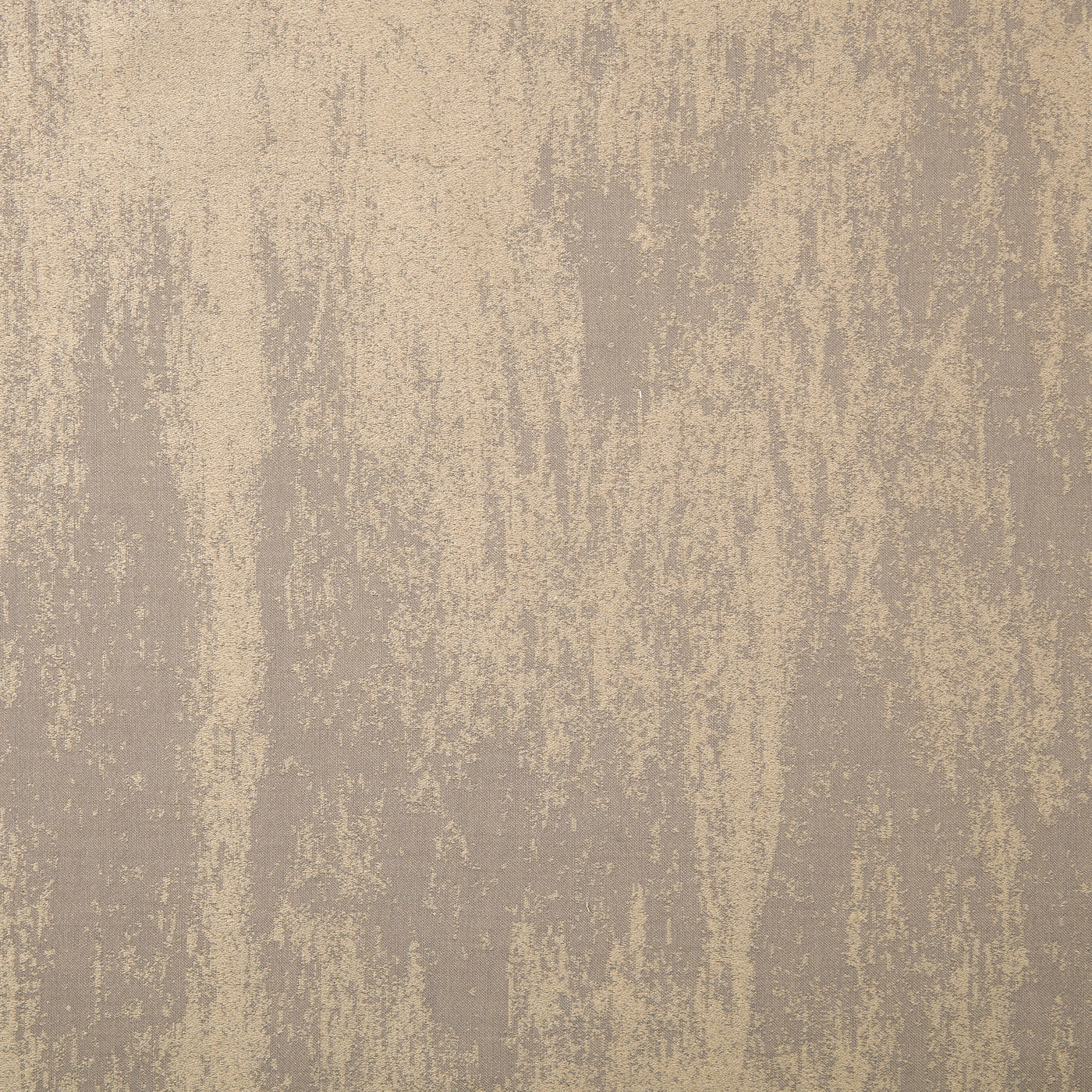 Close-up of Eloise sham fabric in taupe with champagne jacquard texture pattern.