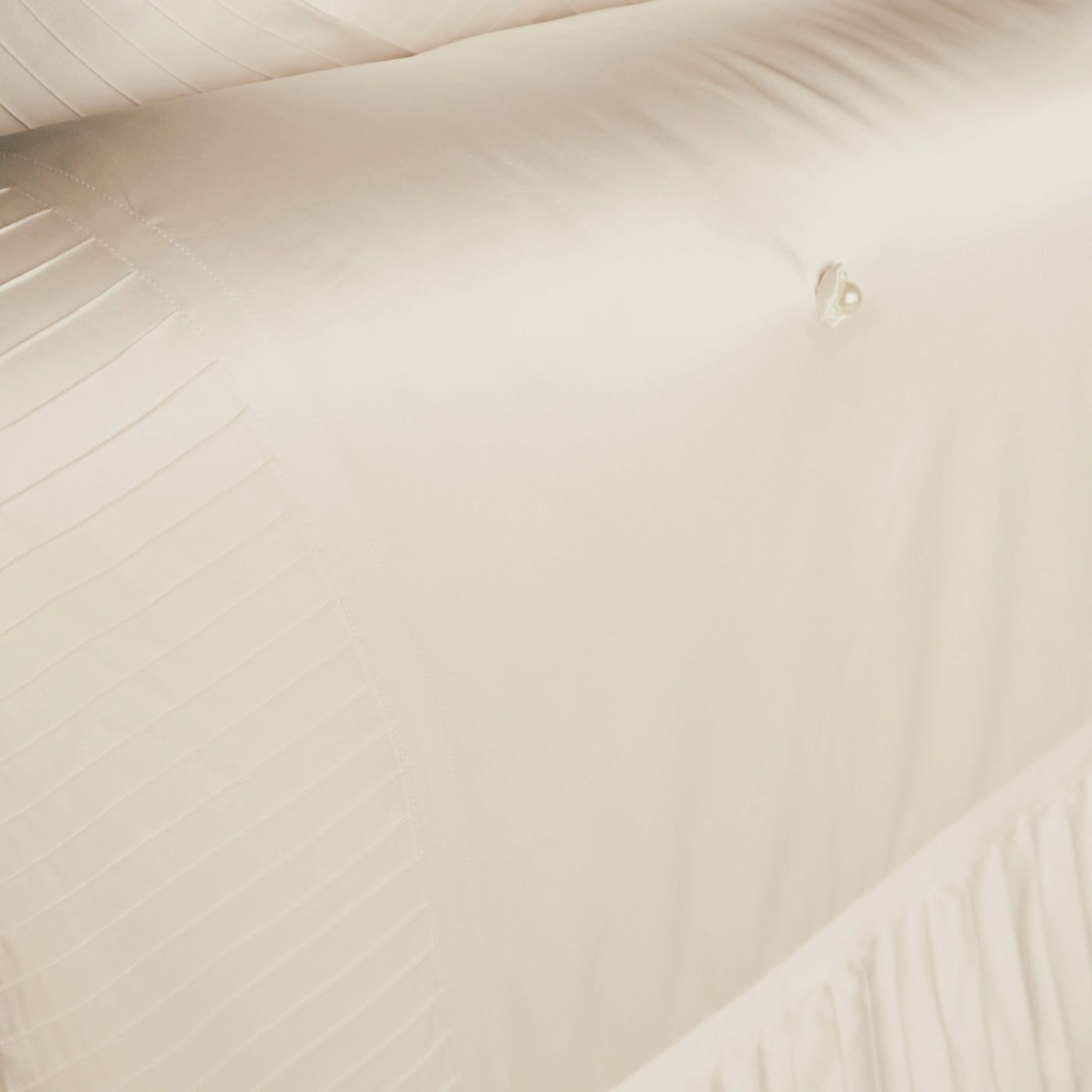 French Pleat Silk-filled Throws