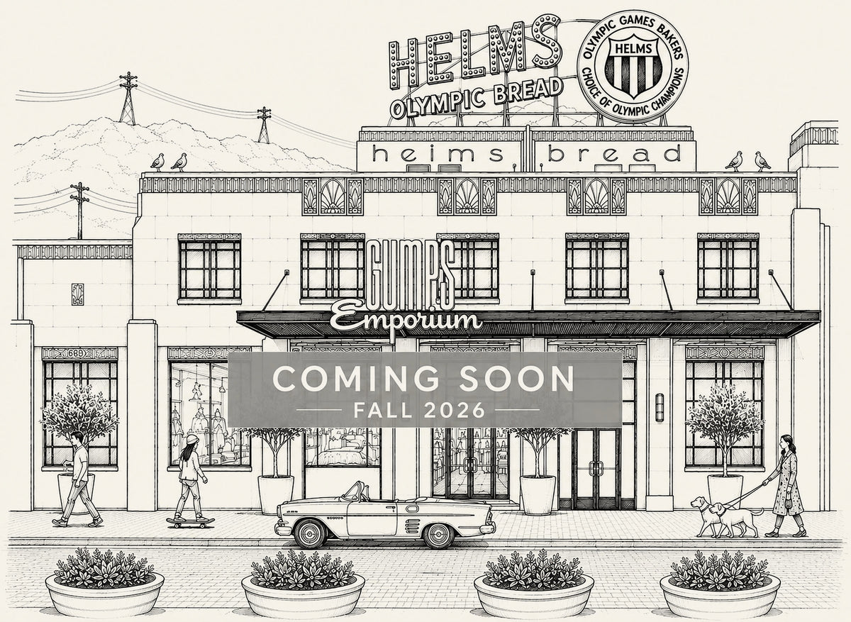 Linen Society at Gump's Emporium - COMING SOON