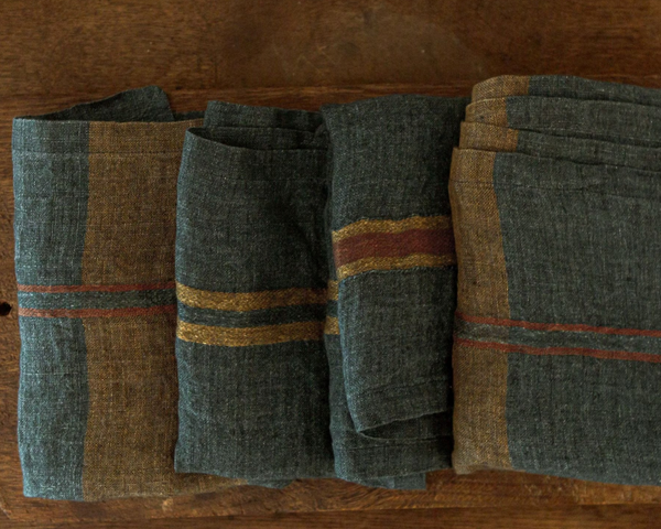 Photo of the The Hamlet Napkin ensemble.