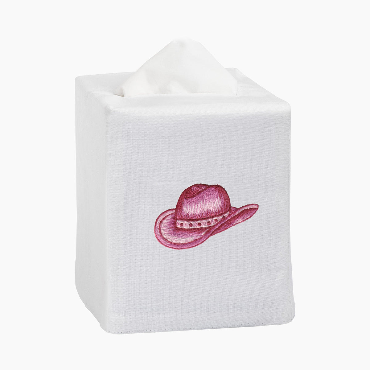 Cowgirl Hat Tissue Box Cover