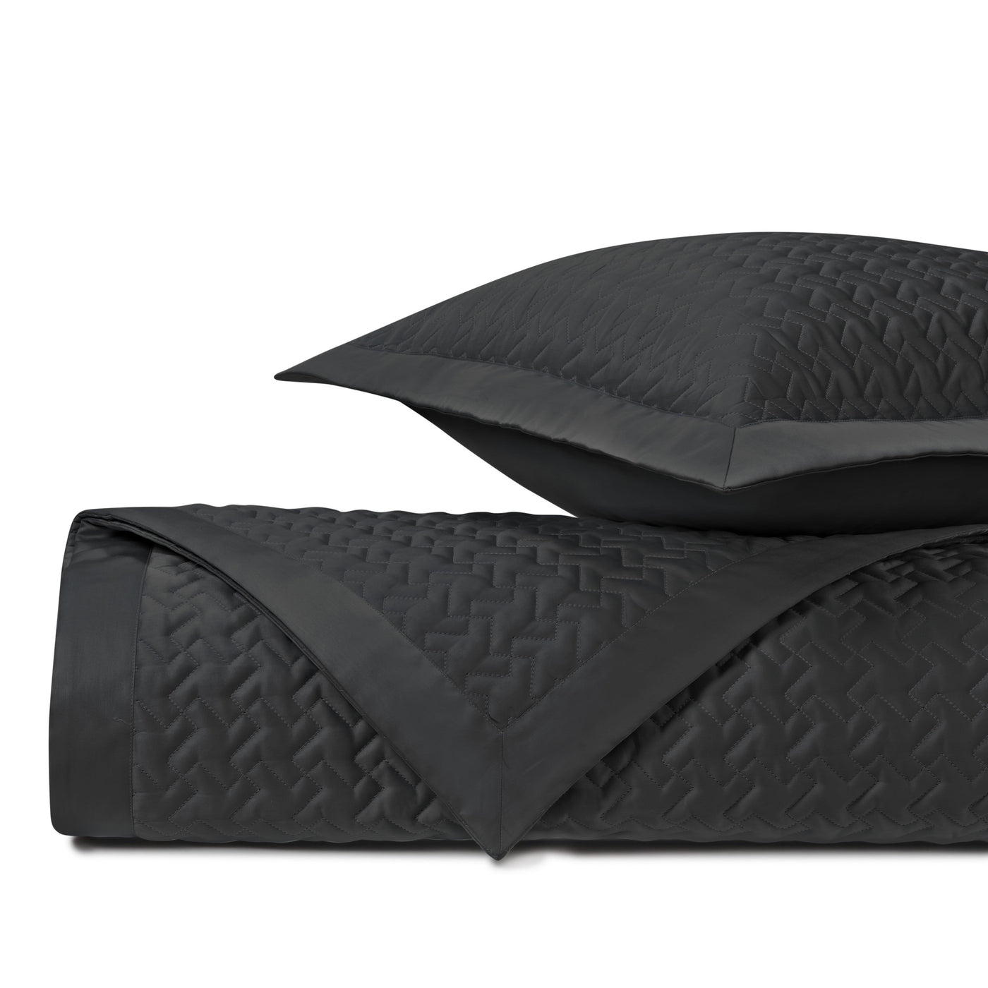 Houndstooth | Quilted Coverlet Set