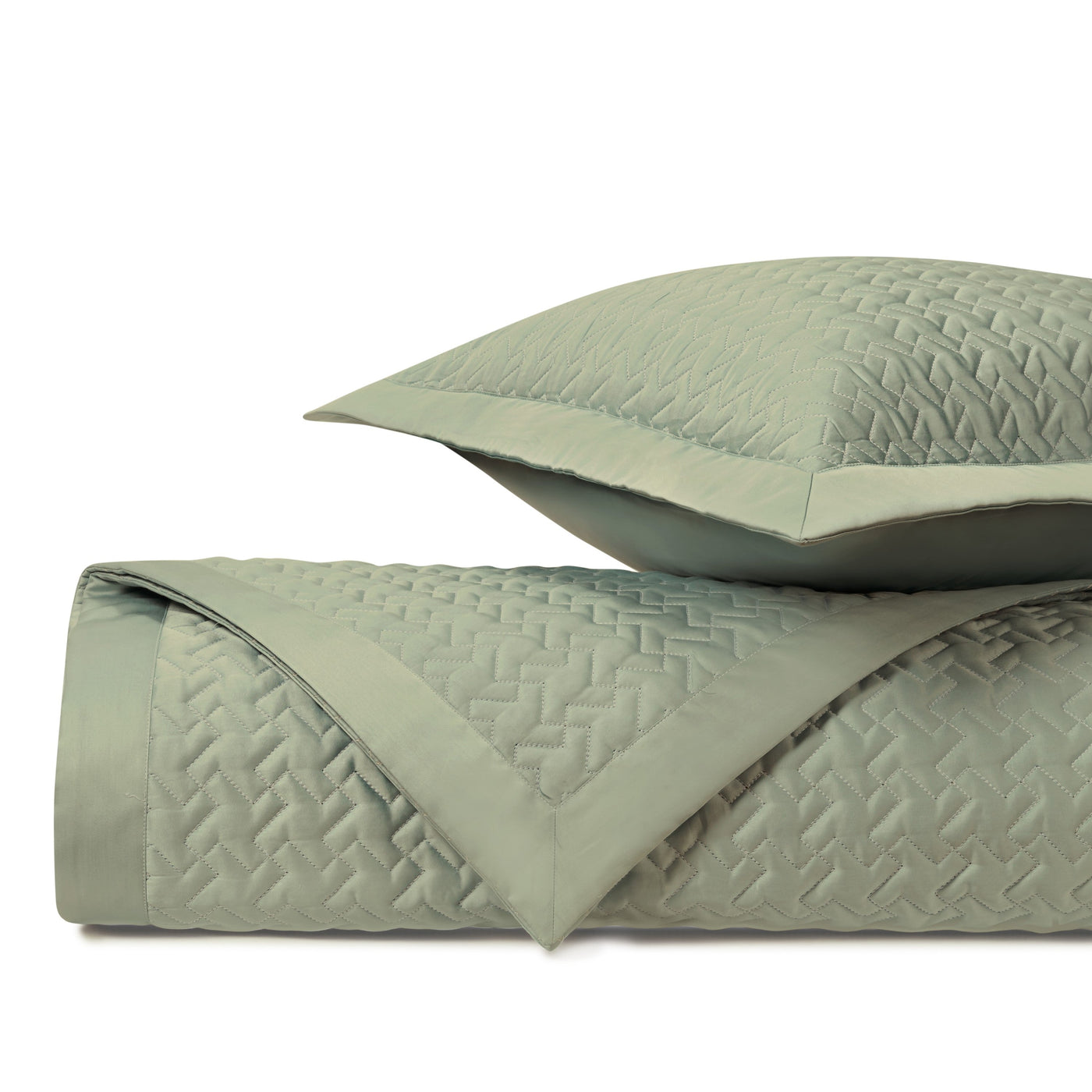 Houndstooth | Quilted Coverlet Set