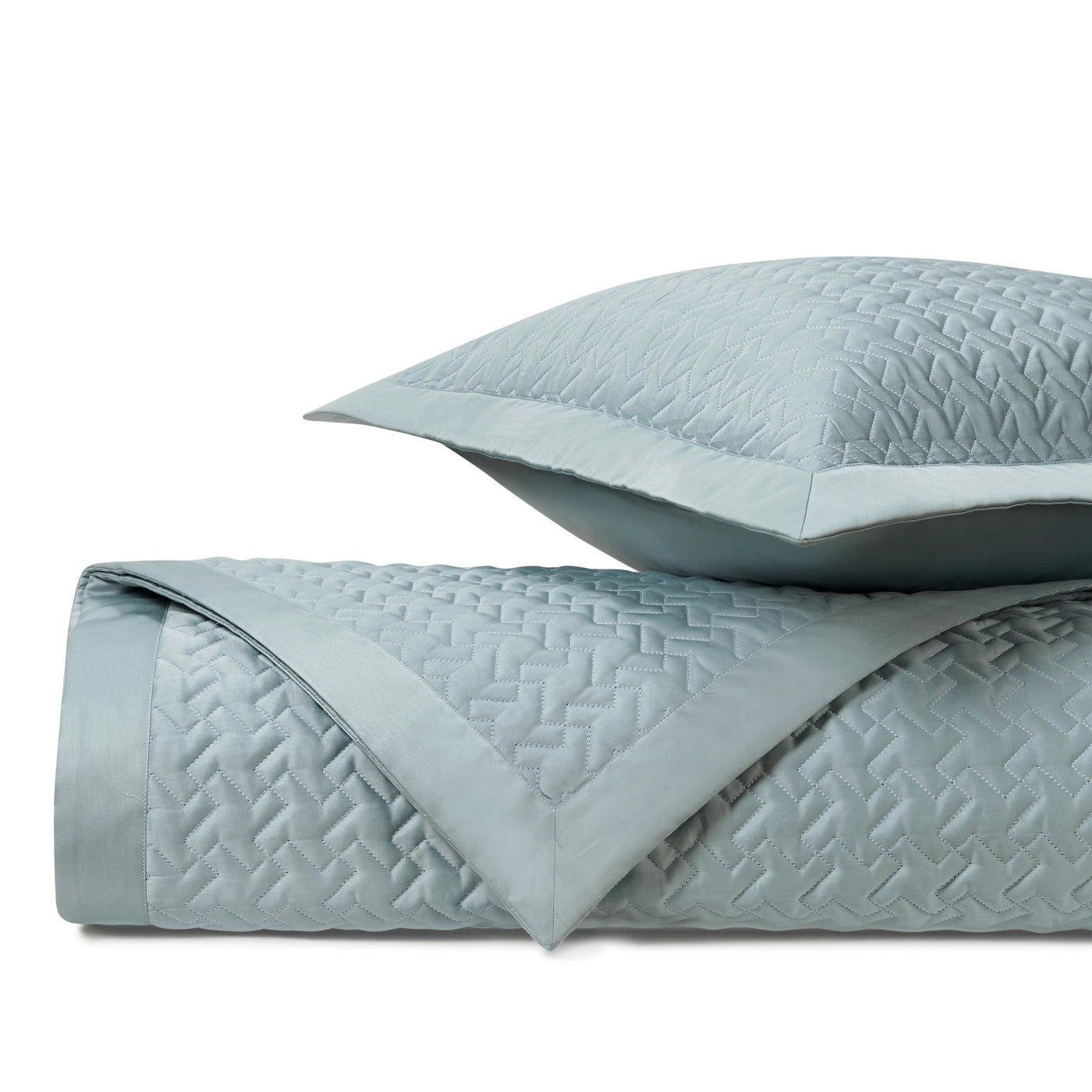 Houndstooth | Quilted Coverlet (Euro) Set