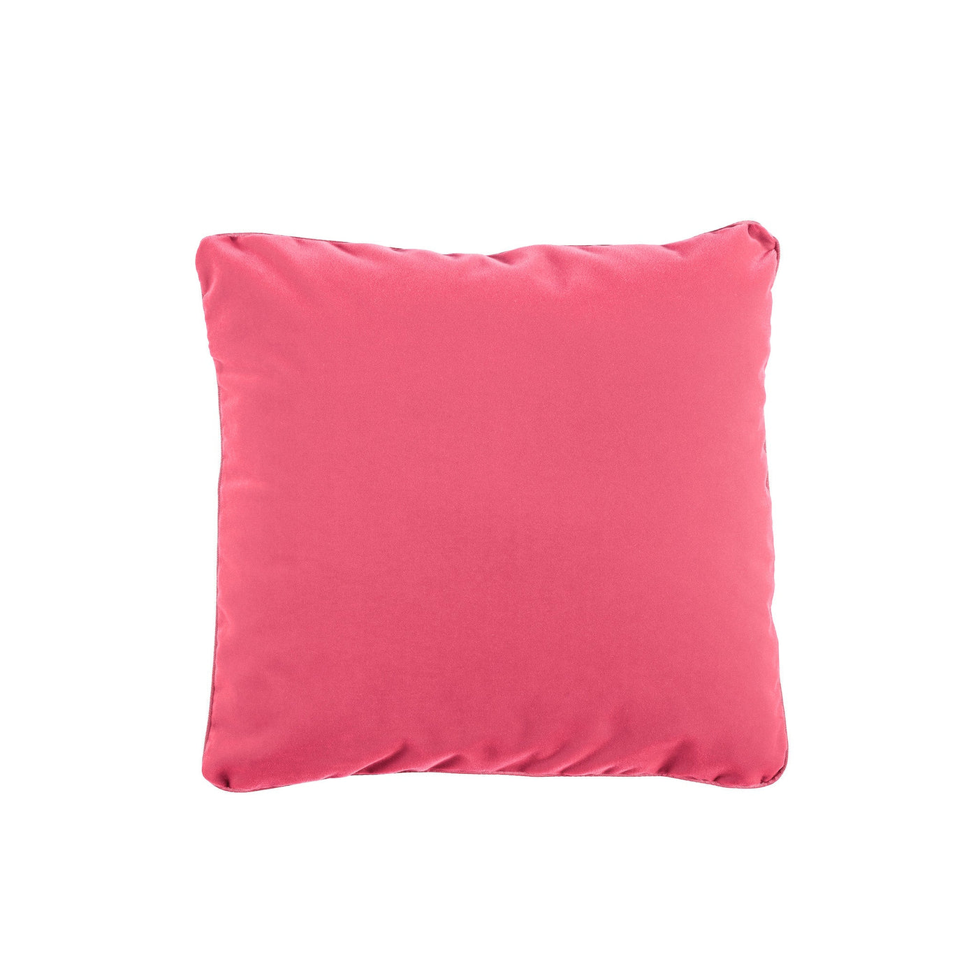 Pink pillow on a white background