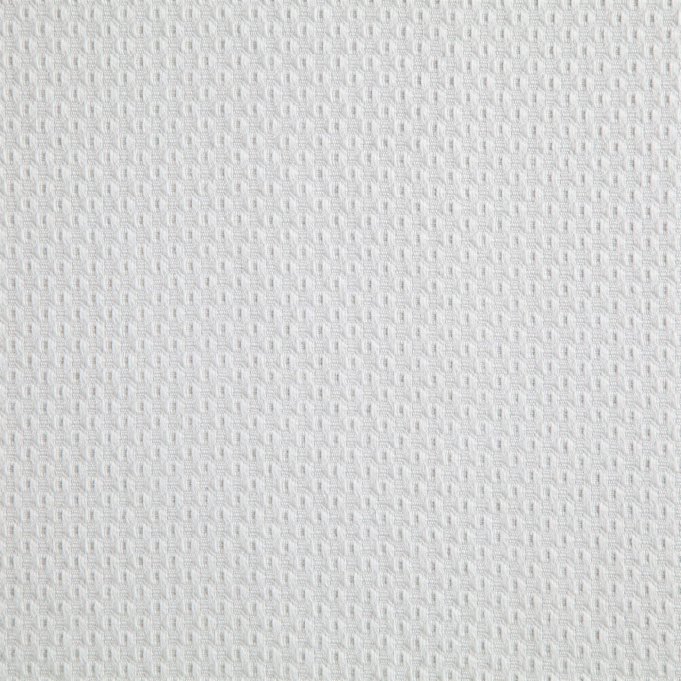 Close-up of Lisboa ivory woven cotton fabric showing textured basketweave pattern.