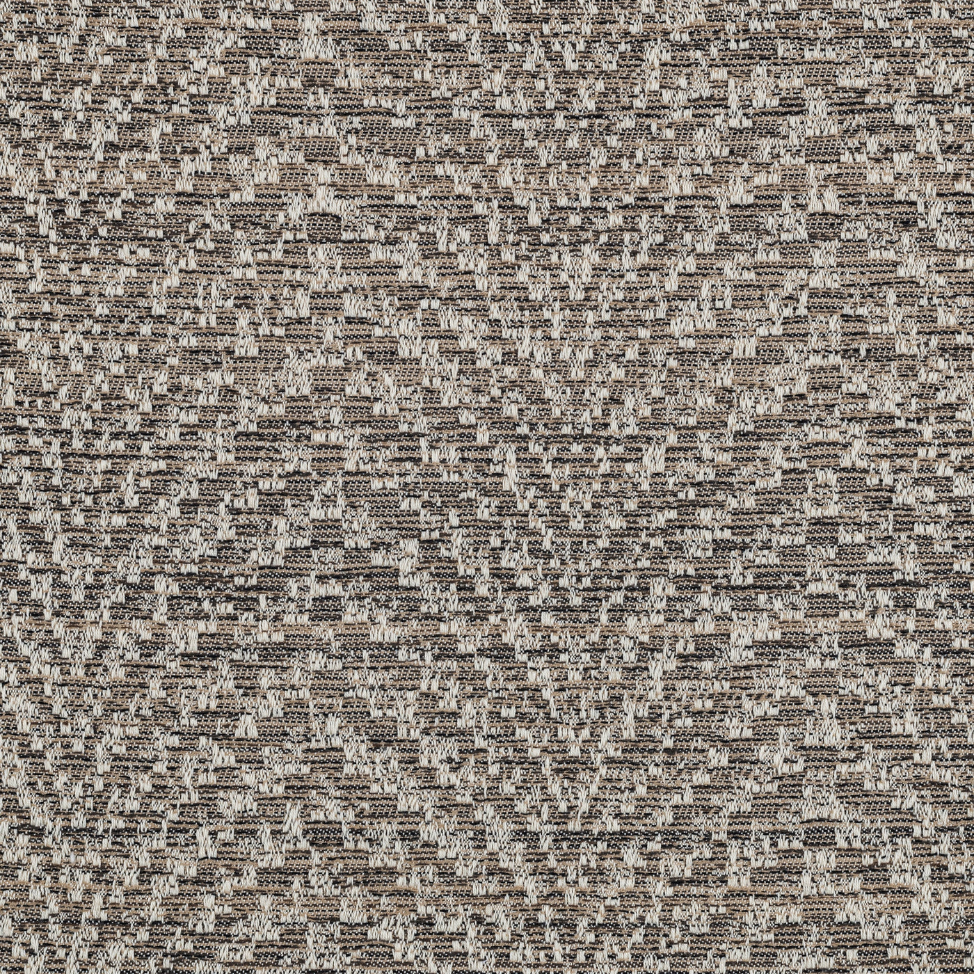 Close-up of Home Treasures Loren fabric weave in taupe with chevron texture.