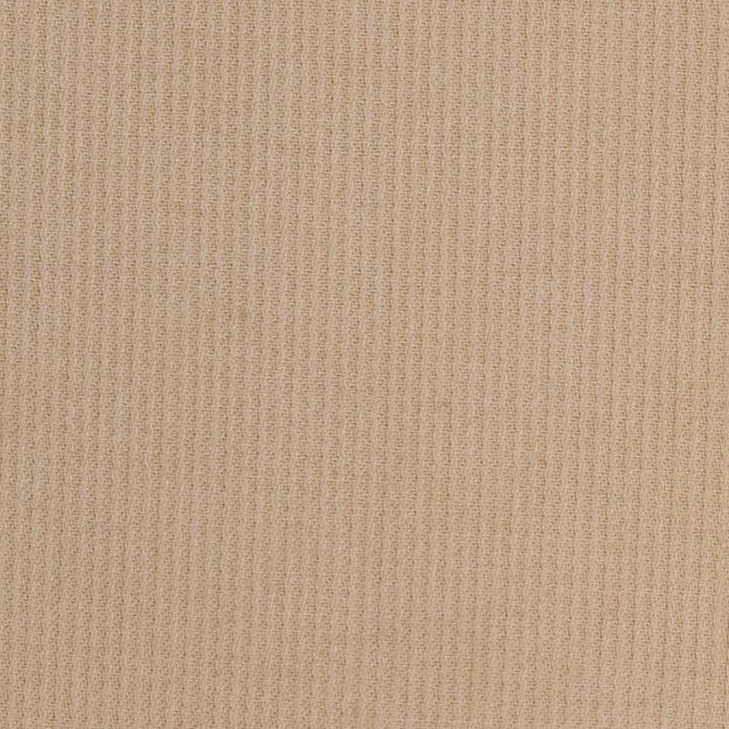 Close-up of Home Treasures Miller sham in champagne, showing fine ribbed texture.