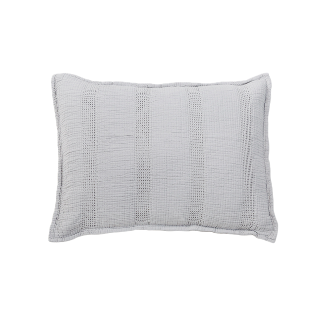 Photo of the Nantucket Matelassé | Pillow Sham ensemble.