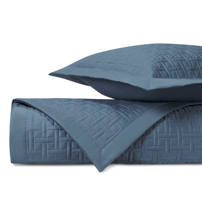 Photo of the Parquet | Quilted Coverlet & Euro Set ensemble.
