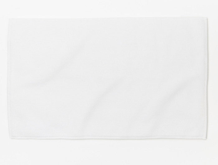 Photo of the Temescal Ribbed | Bath Rug ensemble.