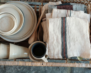 Photo of the The Perry Napkin ensemble.