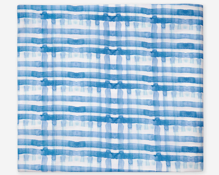 Photo of the Plaidino | Flat Sheet ensemble.