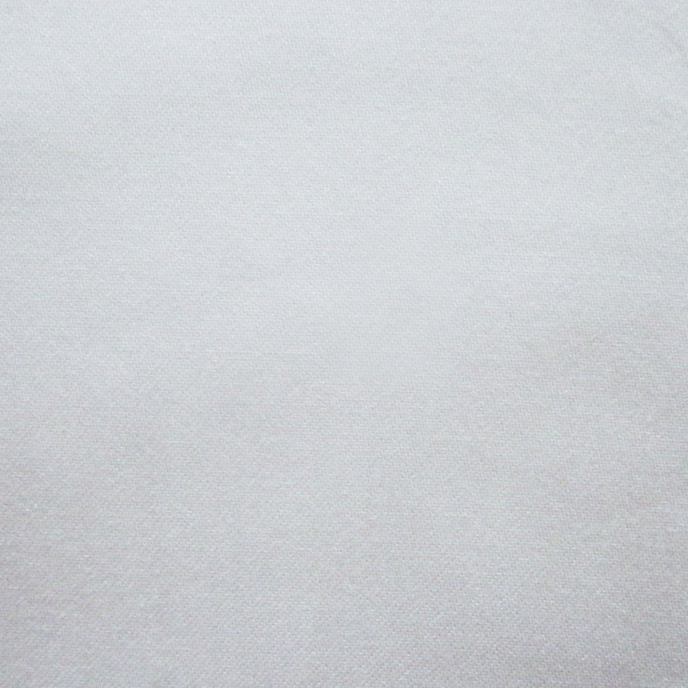 Close-up of white sateen weave texture on Home Treasures Princess duvet cover.